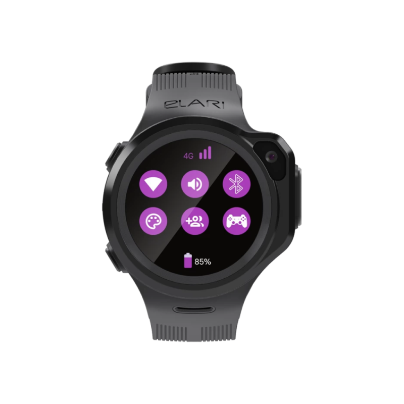 Умные часы Elari KidPhone 4GR / M, Black