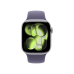 Apple Watch Series 11 GPS, 42mm Silver Aluminium Case with Purple Fog Sport Band - S/M, MEU64