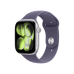 Apple Watch Series 11 GPS, 42mm Silver Aluminium Case with Purple Fog Sport Band - S/M, MEU64