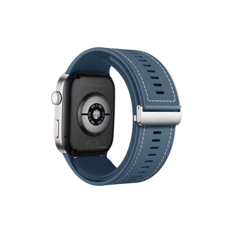 Huawei Watch D2 Blue Aluminum Alloy Case with Composite Leather Strap