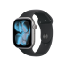 Apple Watch Series 11 GPS, 46mm Space Gray Aluminium Case with Black Sport Band - M/L, MEV44
