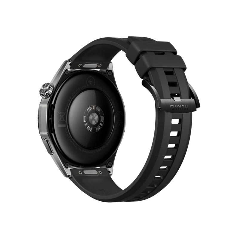 Huawei Watch GT 6 46mm Black with Black Fluoroelastomer Strap