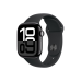 Умные часы Apple Watch Series 10 GPS, 42mm Jet Black, Aluminium Case with Black Sport Band - S/M, MWWE3