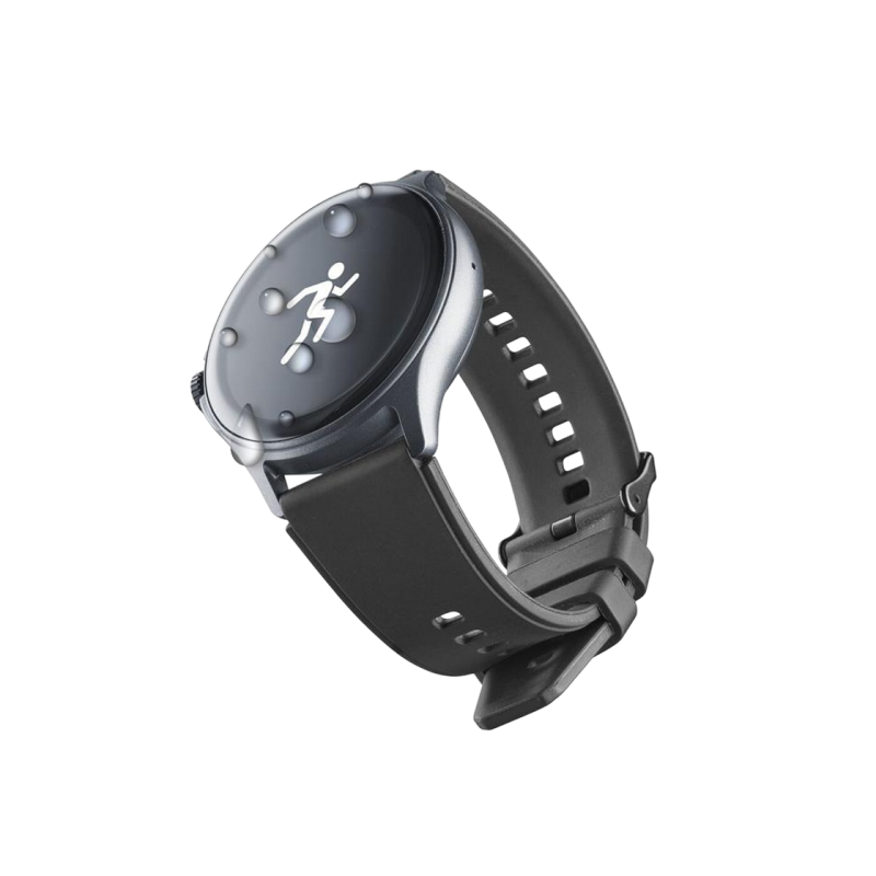 Cellularline Smart Watch Ion Pro Round, Black
