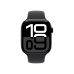 Умные часы Apple Watch Series 10 GPS, 46mm Jet Black, Aluminium Case with Black Sport Band - M/L, MWWQ3