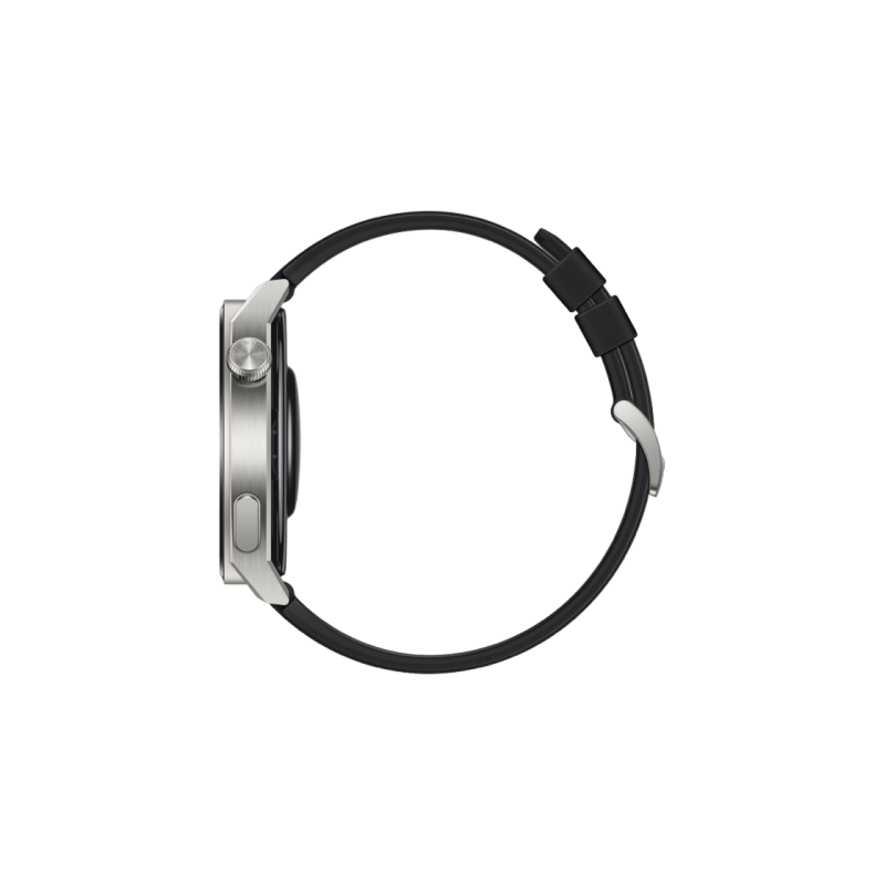 HUAWEI WATCH GT 3 Pro 46mm, Titanium Black with Fluoroelastomer Strap