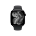 Apple Watch Series 11 GPS, 46mm Jet Black Aluminium Case with Black Sport Band - M/L, MEUX4