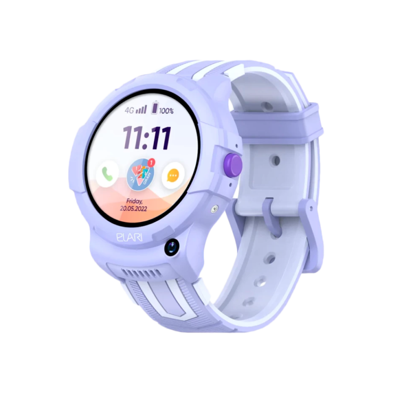 Умные часы Elari KidPhone 4G Wink, Lilac