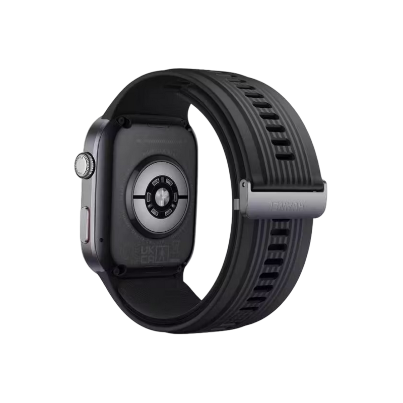 Huawei Watch D2 Black Aluminum Alloy Case with Black Fluoroelastomer Strap