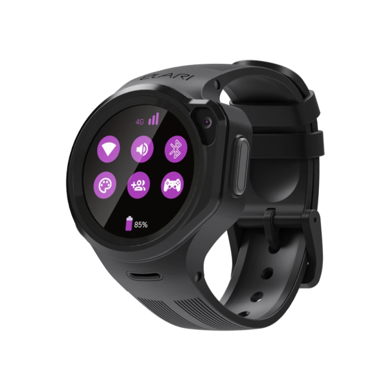 Умные часы Elari KidPhone 4GR / M, Black