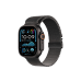 Smartwatch Apple Watch Ultra 2 GPS + Cellular, 49mm BlackTitanium Case with Black Titanium Milanese Loop - Medium, MX5U3