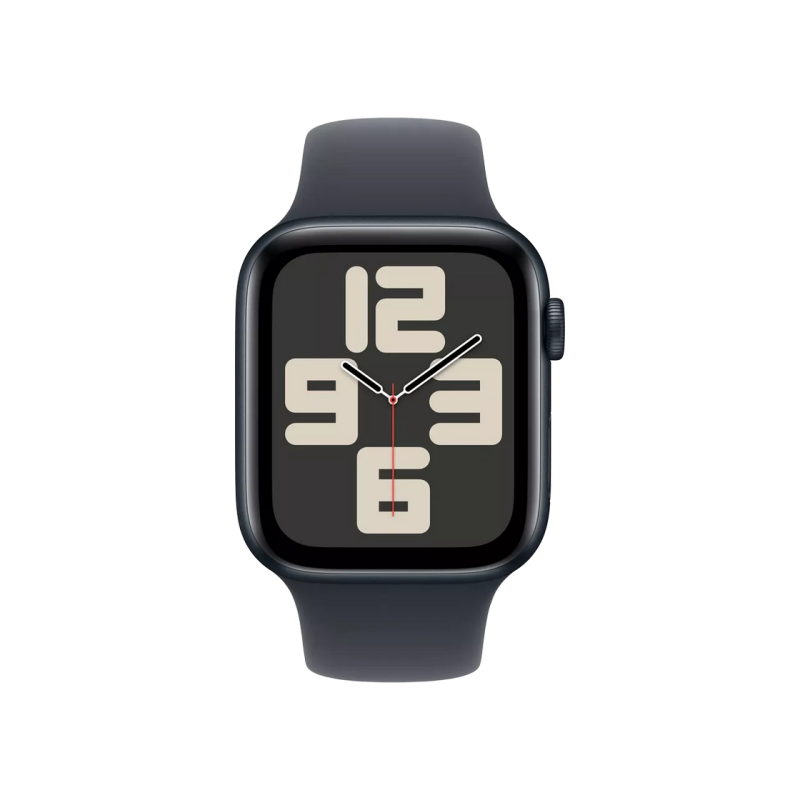 Умные часы Apple Watch SE 2 44mm Aluminum Case with Midnight Sport Band, M/L MXEK3 GPS, Midnight