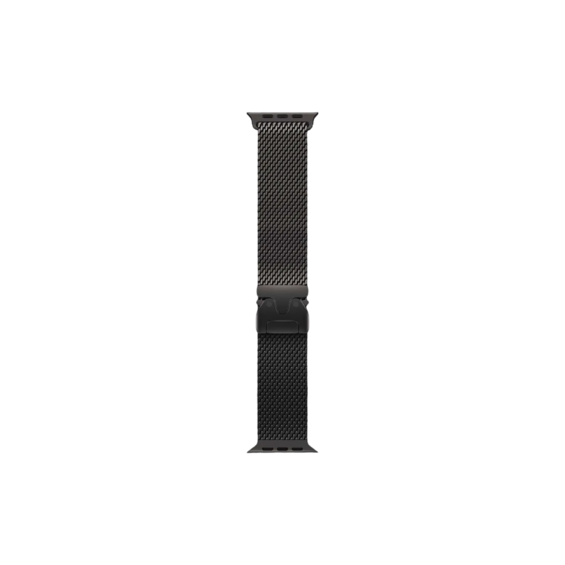 Smartwatch Apple Watch Ultra 2 GPS + Cellular, 49mm BlackTitanium Case with Black Titanium Milanese Loop - Medium, MX5U3