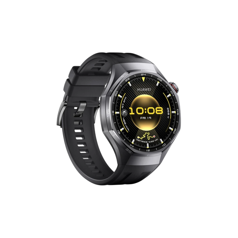 Huawei Watch GT 6 Pro 46mm Black with Black Fluoroelastomer Strap