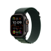 Умные часы Apple Watch Ultra 2 GPS + Cellular, 49mm Black, Titanium Case with Dark Green Alpine Loop - Medium, MX4R3