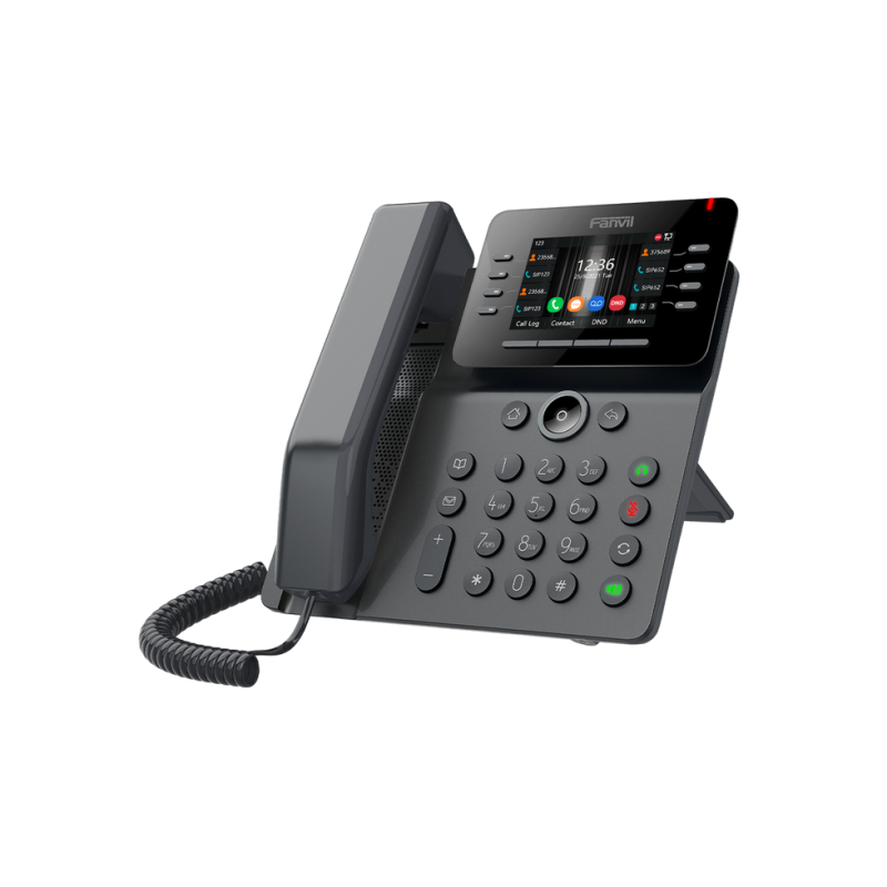 Fanvil V64 Black, IP-телефон Prime Business, цветной дисплей