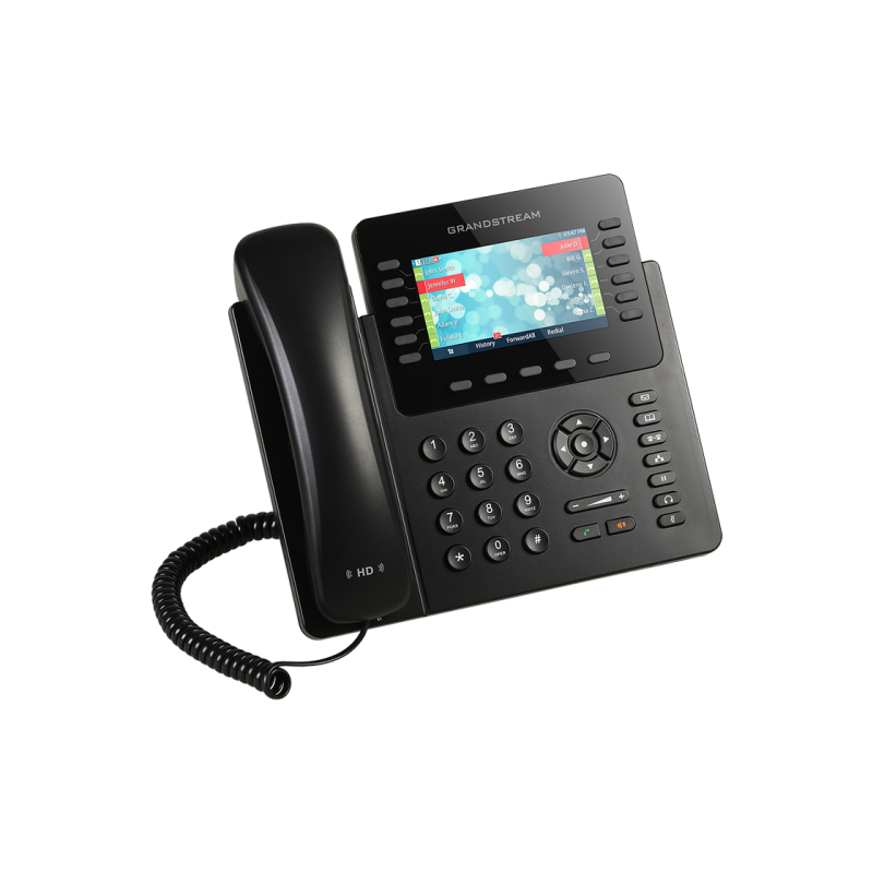 Grandstream GXP2170, 6 SIP, 12 линий, PoE, черный