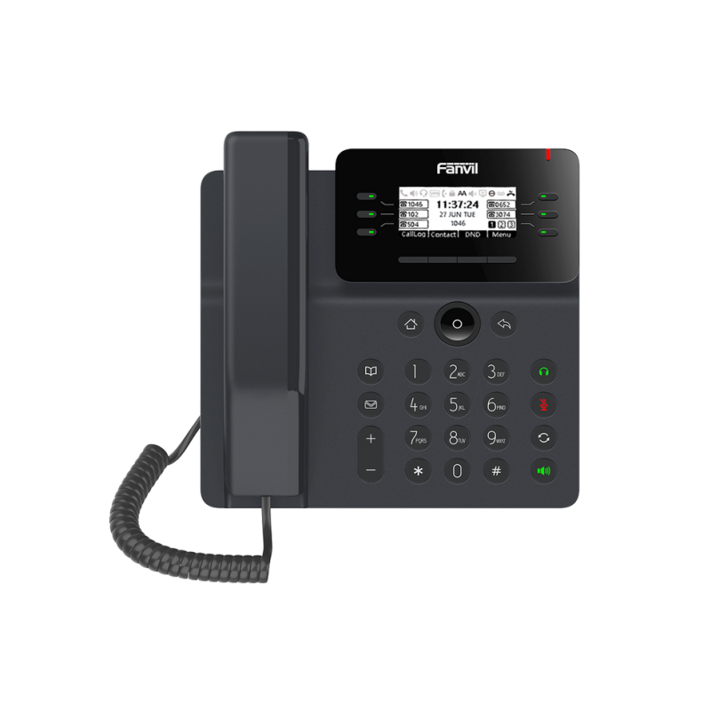 Fanvil V62 Black, базовый бизнес-IP-телефон