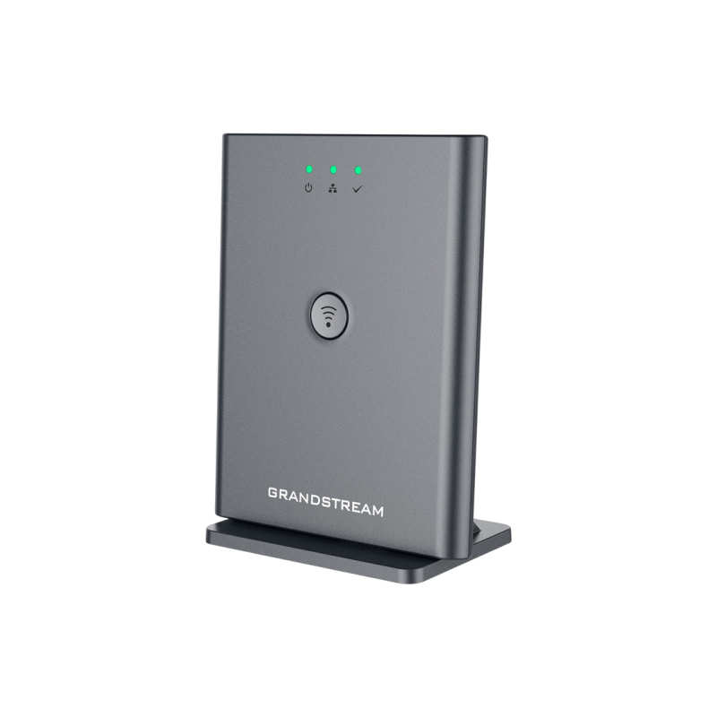 Базовая станция Grandstream DP755 DECT VoIP, 20 SIP, до 10 телефонов, черная