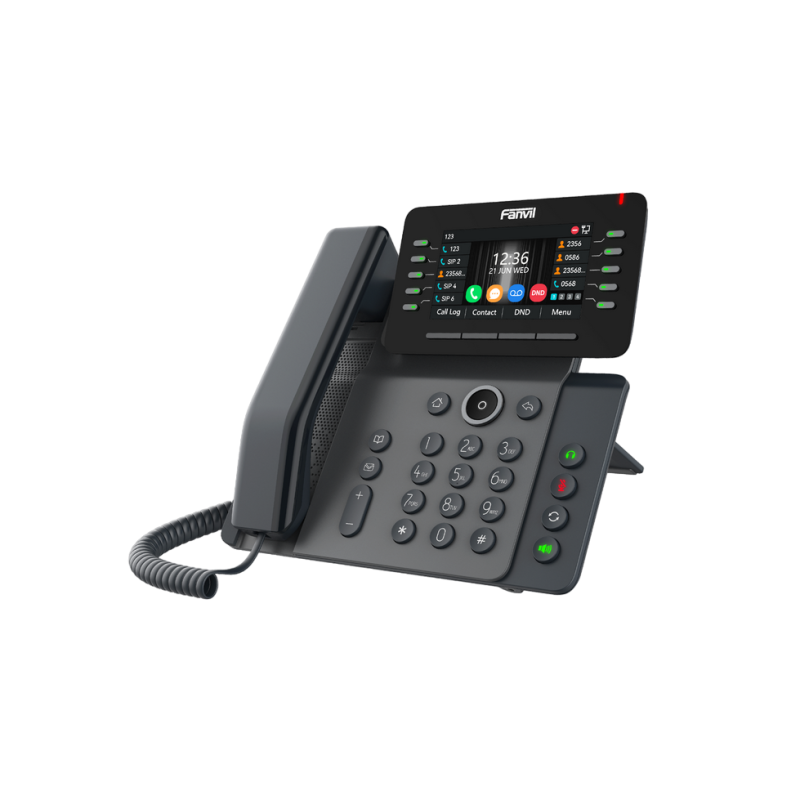 Fanvil V65 Black, IP-телефон Prime Business, цветной дисплей