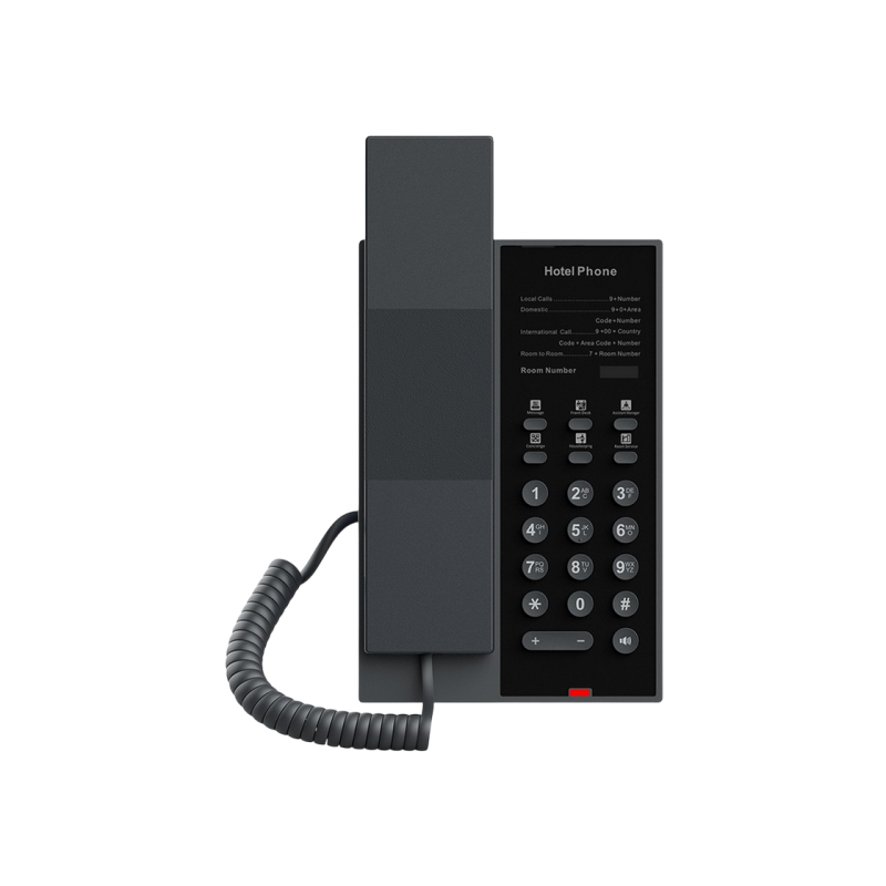 Fanvil H602, Black, Hotel VoIP phone, no screen, Speed Dial Keys, 2 SIP, PoE
