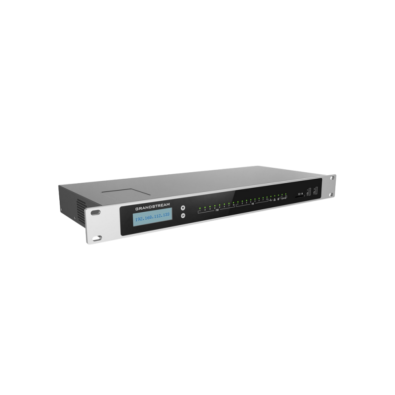 IP-АТС Grandstream UCM6308, 3000 пользователей, 450 одновременных вызовов, 8хFXS, 8xFXO, 1xWAN, 1xLAN