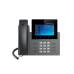 Grandstream GXV3450 Видео, 16 SIP, 16 линий, Android, 5-дюймовый сенсорный экран, PoE, Wi-Fi 5, черный
