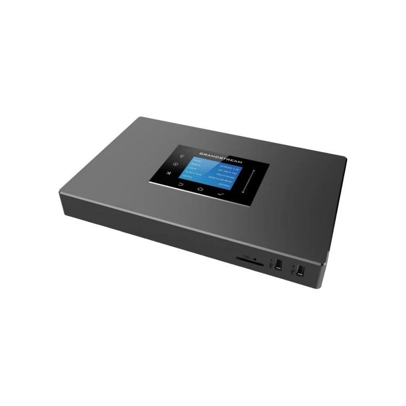 IP-АТС Grandstream UCM6301, 500 пользователей, 75 одновременных вызовов, 1xFXS, 1xFXO, 1xWAN, 1xLAN