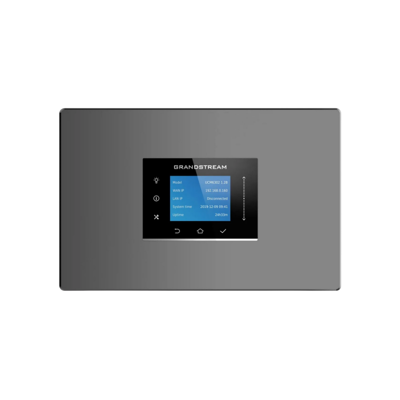 IP-АТС Grandstream UCM6301, 500 пользователей, 75 одновременных вызовов, 1xFXS, 1xFXO, 1xWAN, 1xLAN