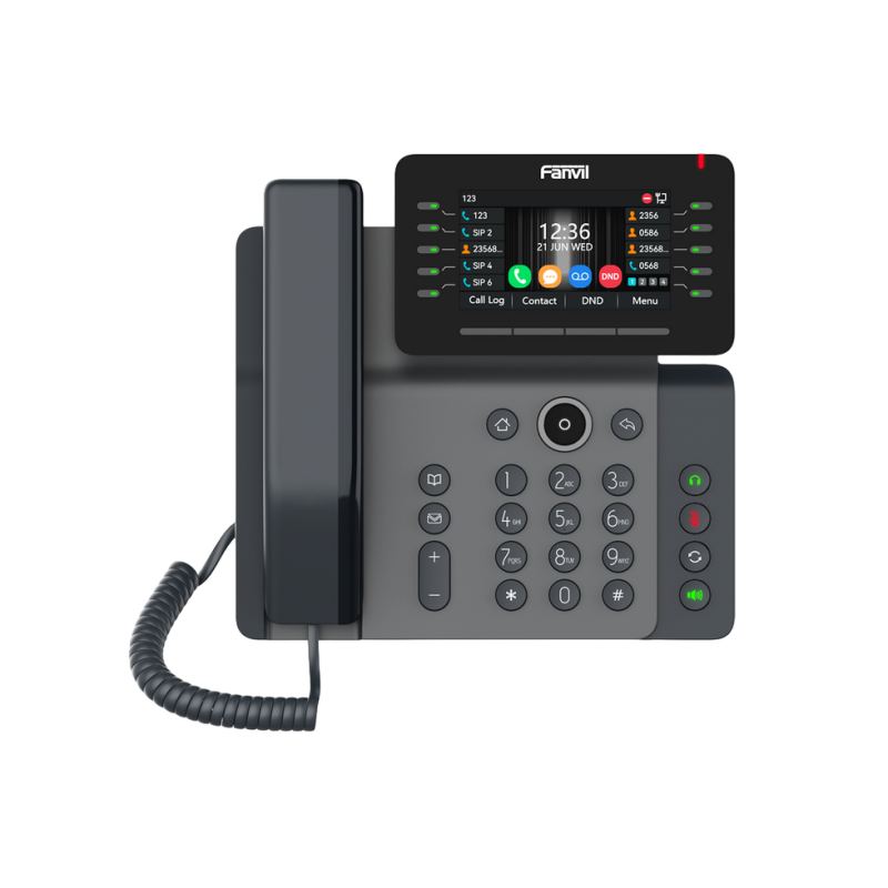 Fanvil V65 Black, IP-телефон Prime Business, цветной дисплей