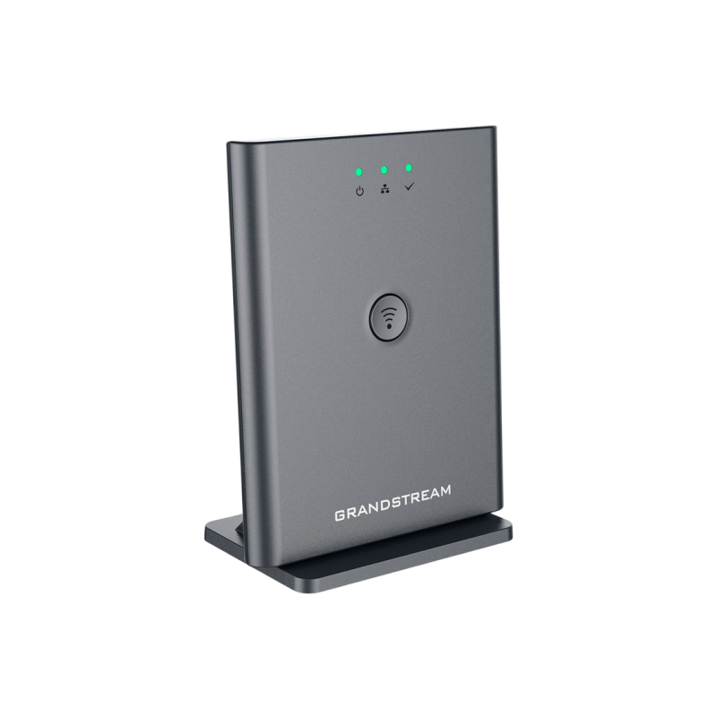 Базовая станция Grandstream DP755 DECT VoIP, 20 SIP, до 10 телефонов, черная