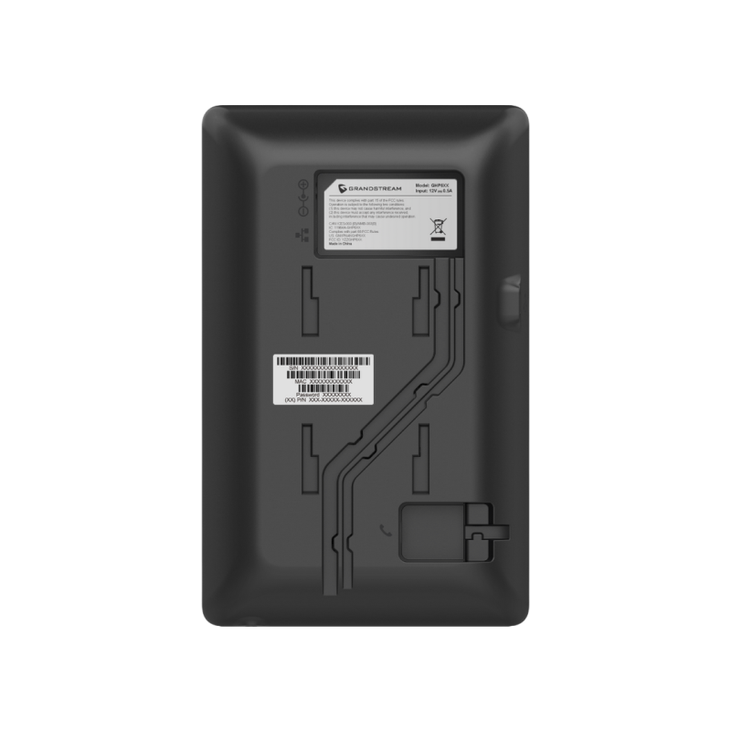 Grandstream GHP621W, 2 SIP, 2 линии, Wi-Fi 6, PoE, Type-C, черный