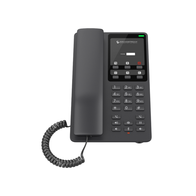 Grandstream GHP621W, 2 SIP, 2 линии, Wi-Fi 6, PoE, Type-C, черный