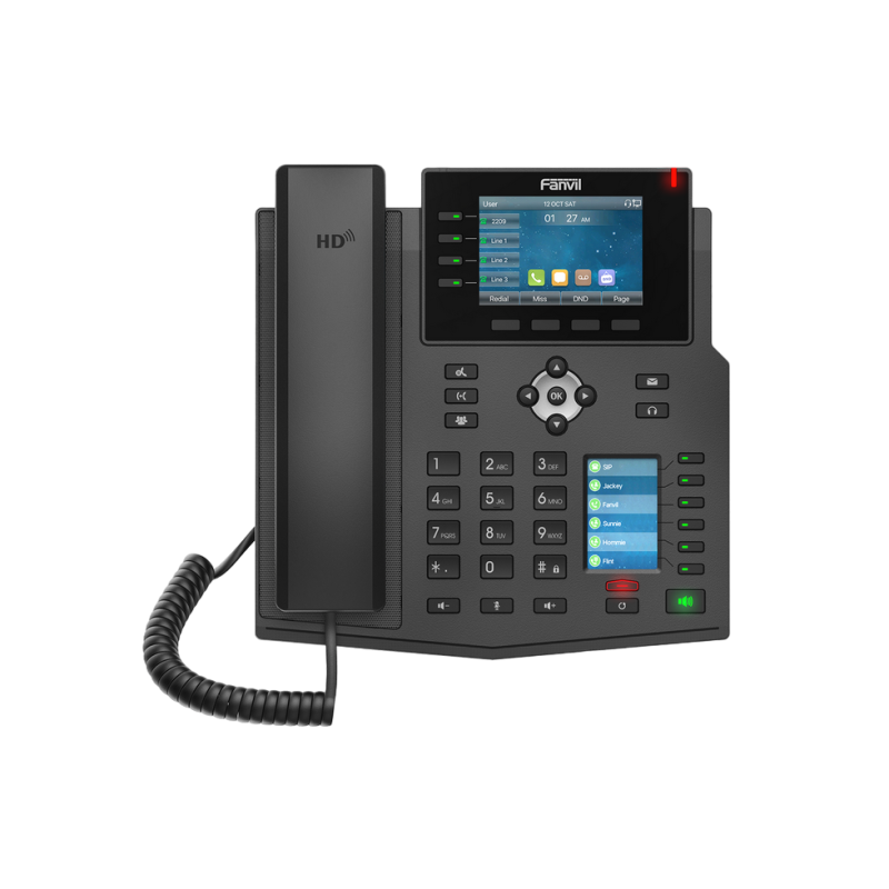 Fanvil X5U, Черный