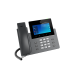 Grandstream GXV3450 Видео, 16 SIP, 16 линий, Android, 5-дюймовый сенсорный экран, PoE, Wi-Fi 5, черный