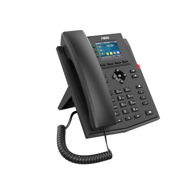 Fanvil X303P Black, Enterprise IP phone, Colour Display