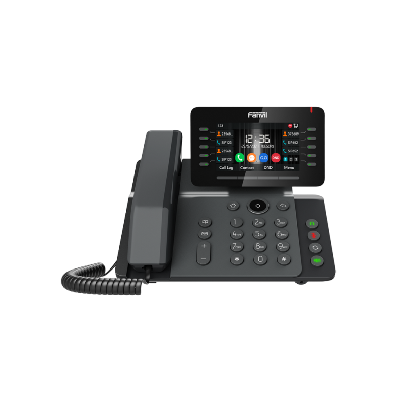 Fanvil V65 Black, IP-телефон Prime Business, цветной дисплей