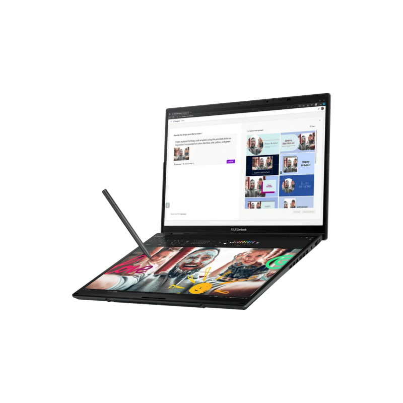 NB ASUS 14.0" Zenbook DUO OLED UX8406CA Gray (Core Ultra 9 285H 32Gb 1Tb Win 11