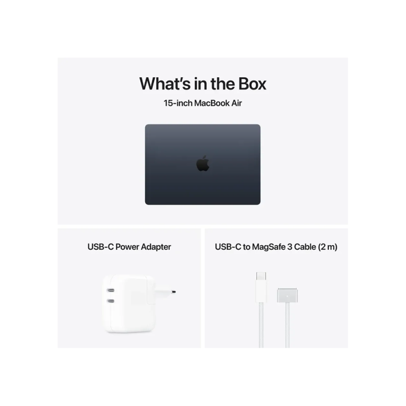 NB Apple MacBook Air 15.3" MDVK4RU/A Midnight (M5 16Gb 1Tb) 70W charger