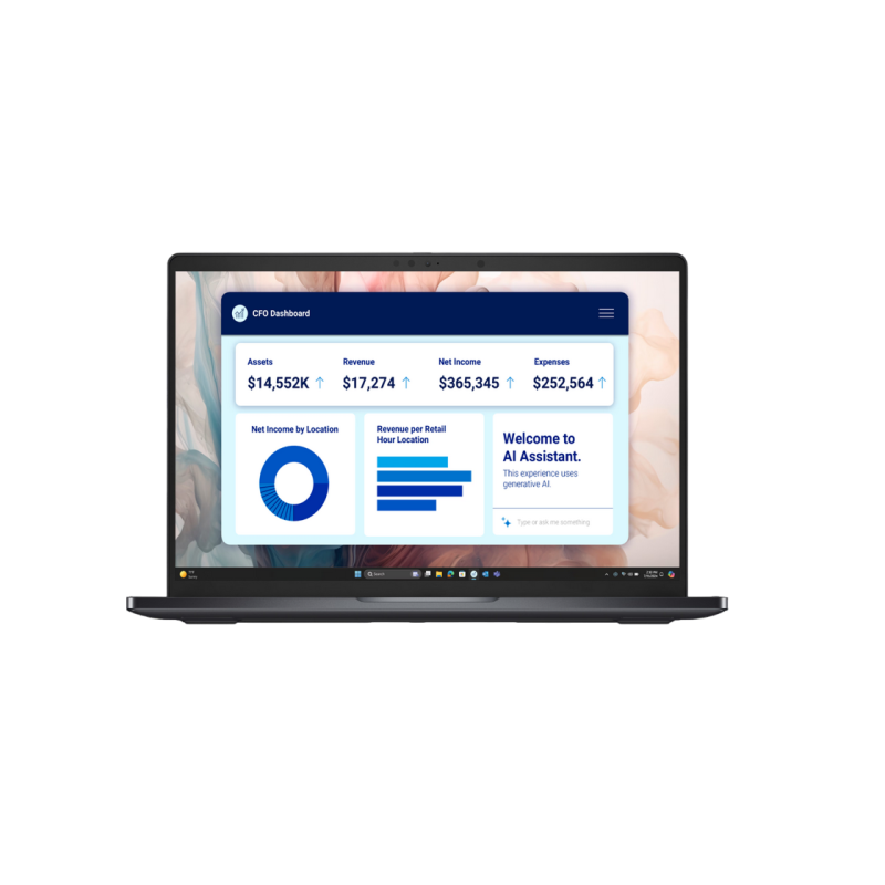 Ноутбук Dell 14,0" Dell Pro 14 Premium PA14250, серый (Core Ultra 7 268 В, 32 ГБ, 1 ТБ, Win 11)