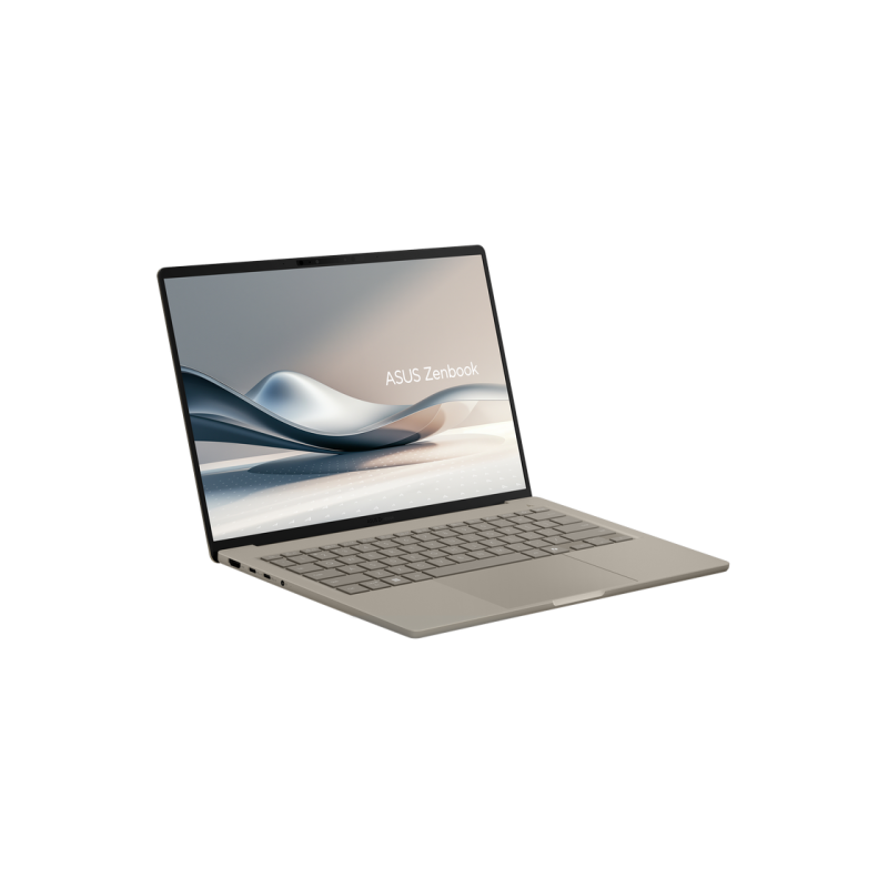 NB ASUS 14.0" Zenbook A14 OLED UX3407QA Beige (Snapdragon X X1-26-100 16Gb 512Gb Win 11