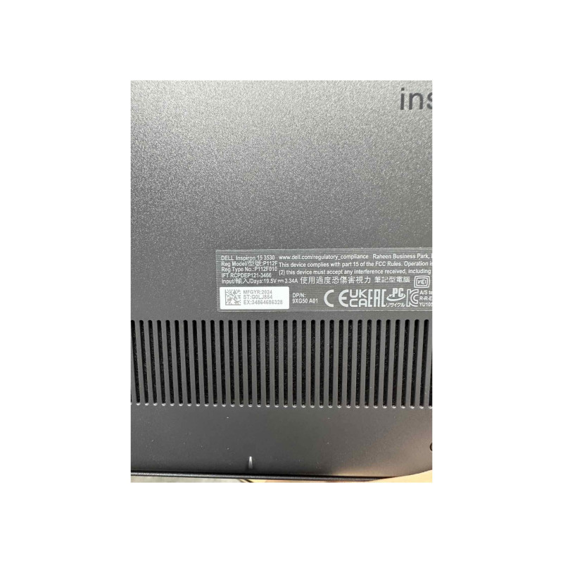 Уценка B NB Dell 15.6" Inspiron 3530 Black (Core i7-1355U 16Gb 1Tb Win 11