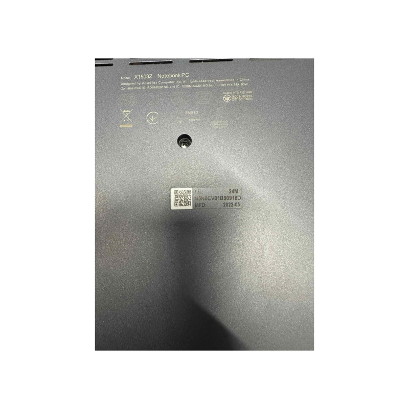 Уценка D NB ASUS 15.6" Vivobook 15X OLED X1503ZA Blue (Core i7-12700H 12Gb 512Gb