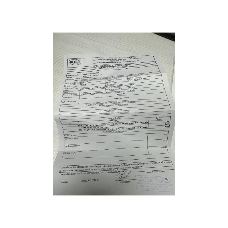 Уценка D NB Acer 15.6" Aspire 3 A315-44P Silver (Ryzen 5 5500U 16Gb 512Gb