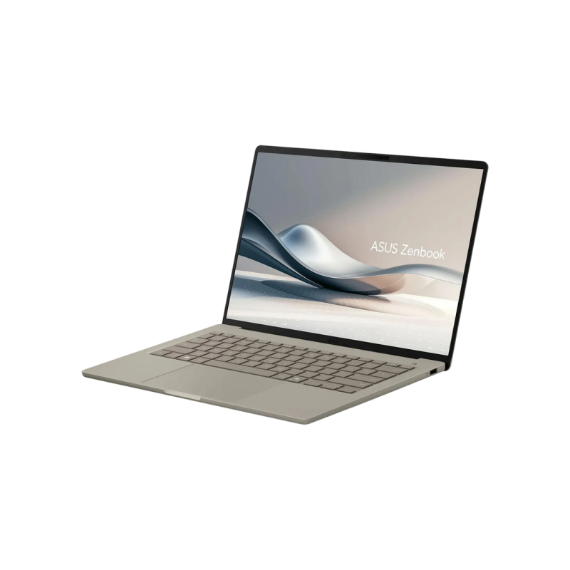 NB ASUS 14.0" Zenbook A14 OLED UX3407QA Beige (Snapdragon X X1-26-100 16Gb 512Gb Win 11