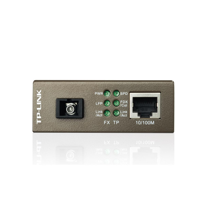 Преобразователь одномодового оптоволокна SC (WDM) TP-Link MC112CS от 10/100M RJ45 до 100M