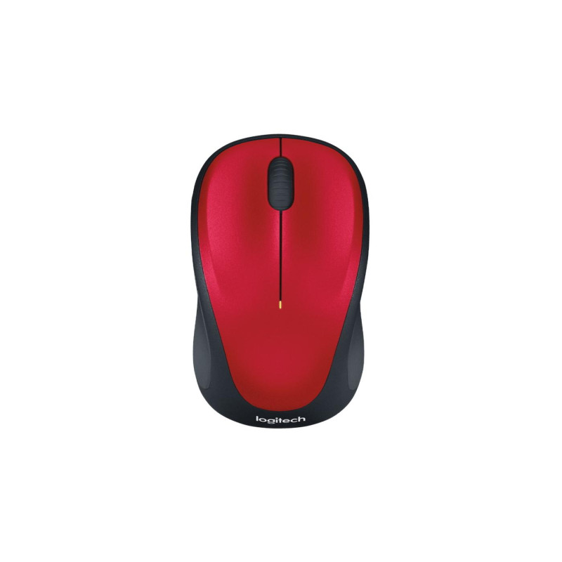 Mouse Logitech Retail M235 , Wireless, Nano-receiver, Red
