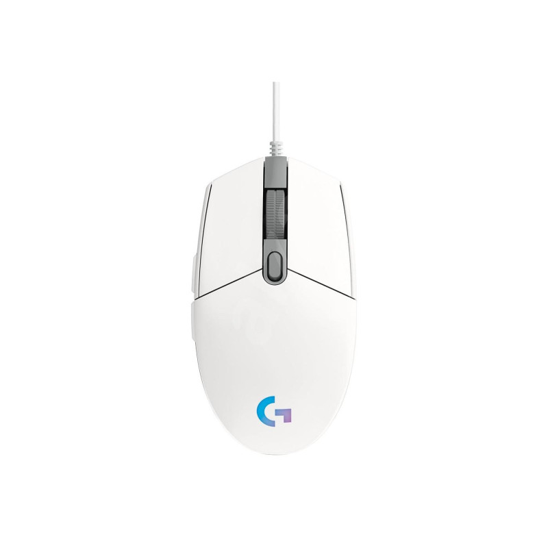 Мышь Logitech G102 Lightsync, White