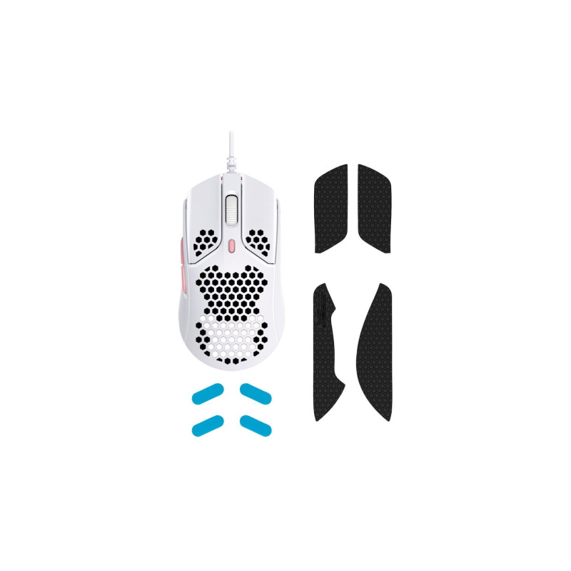 Мышь HyperX Pulsefire Haste, белый/розовый, 141568