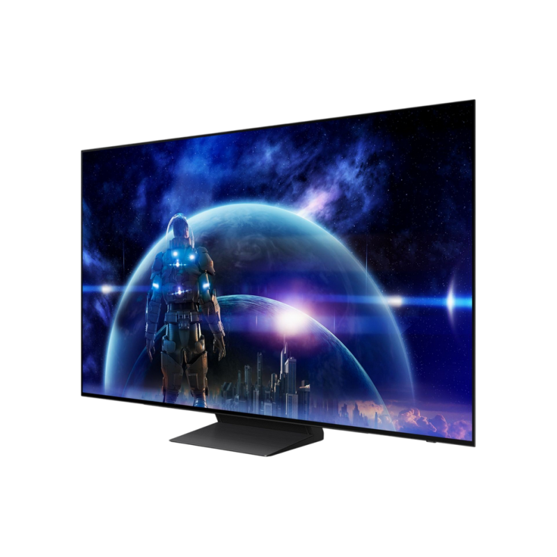48" OLED SMART TV Samsung QE48S90HAEXUA, QD OLED, 4K UHD, Tizen OS, Black